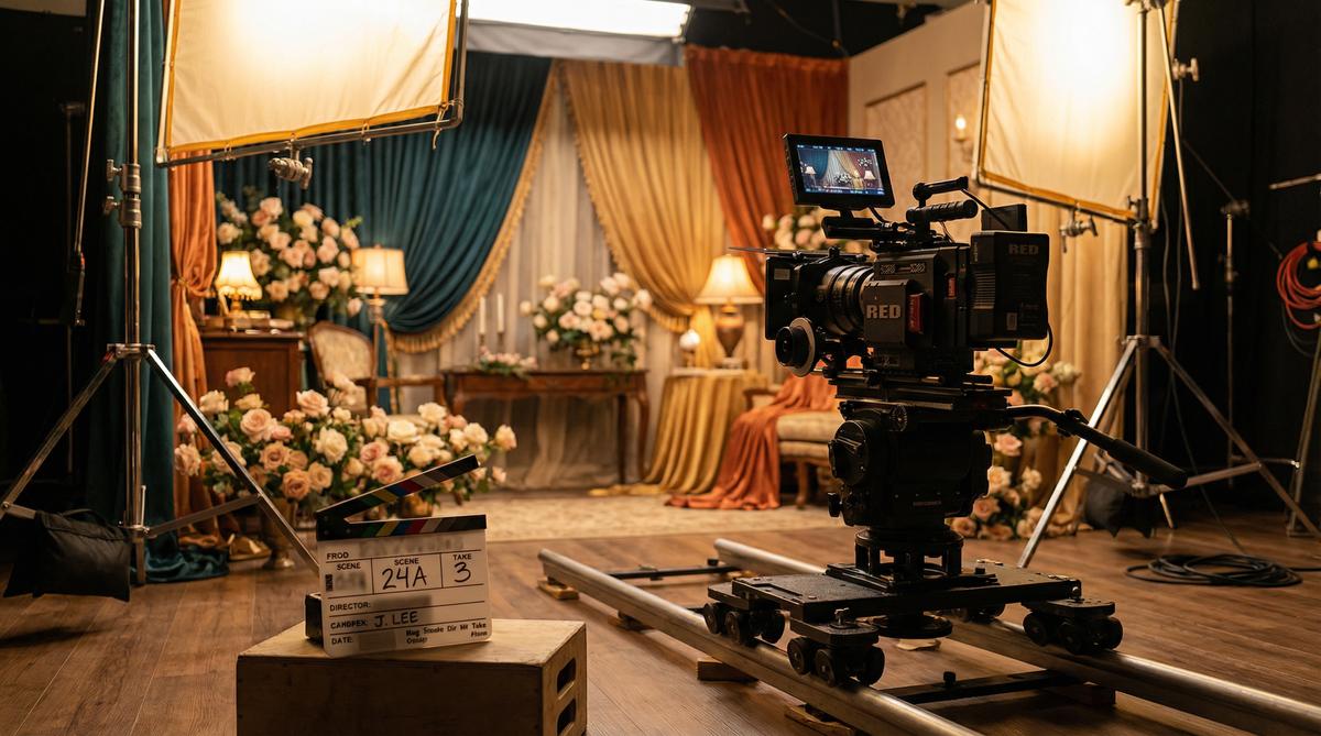 国产主播传媒原创影视作品《光影之约》幕后制作传媒教程